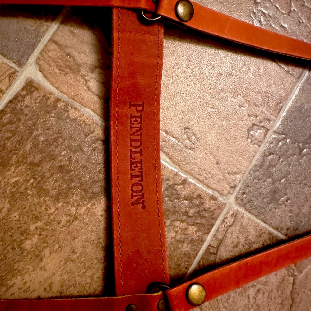 Pendelton Blanket Holder